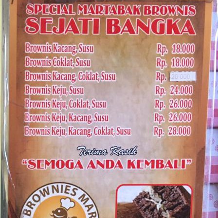 Martabak Special Brownies