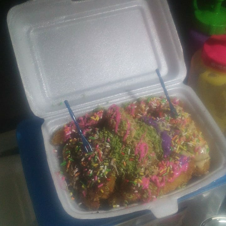 Special Pisang Keju Rainbow