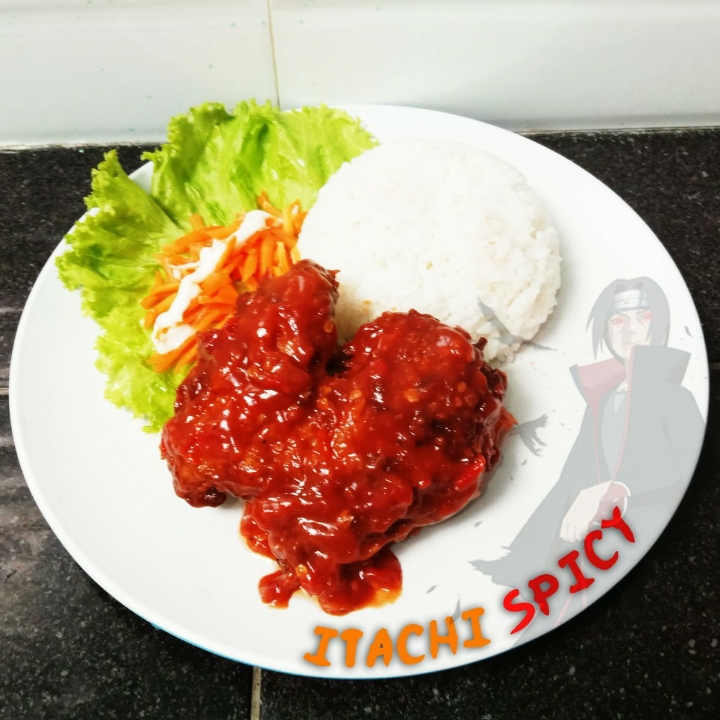 Spicy Chicken With Rice