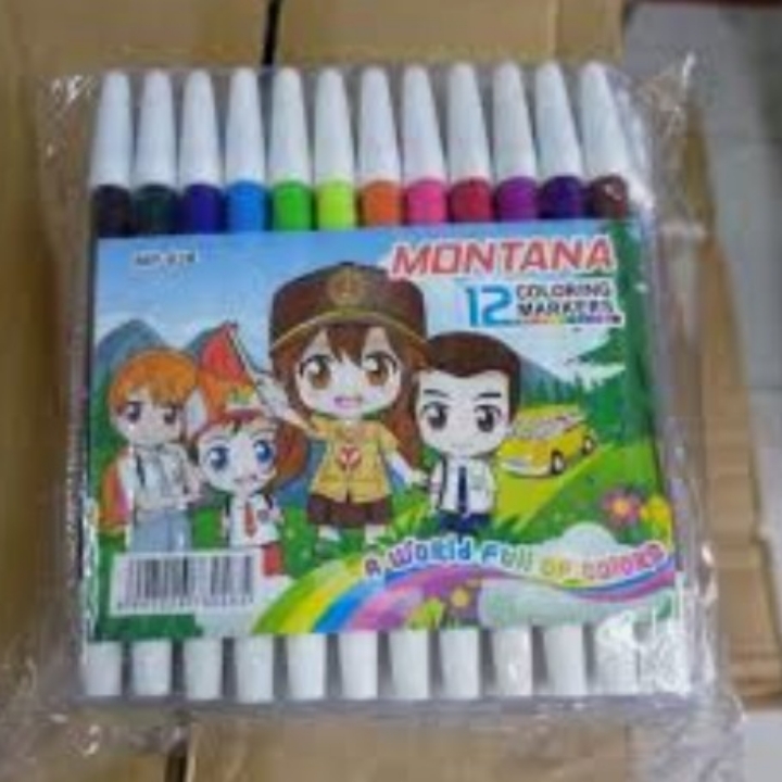 Spidol Montana 12 Warna