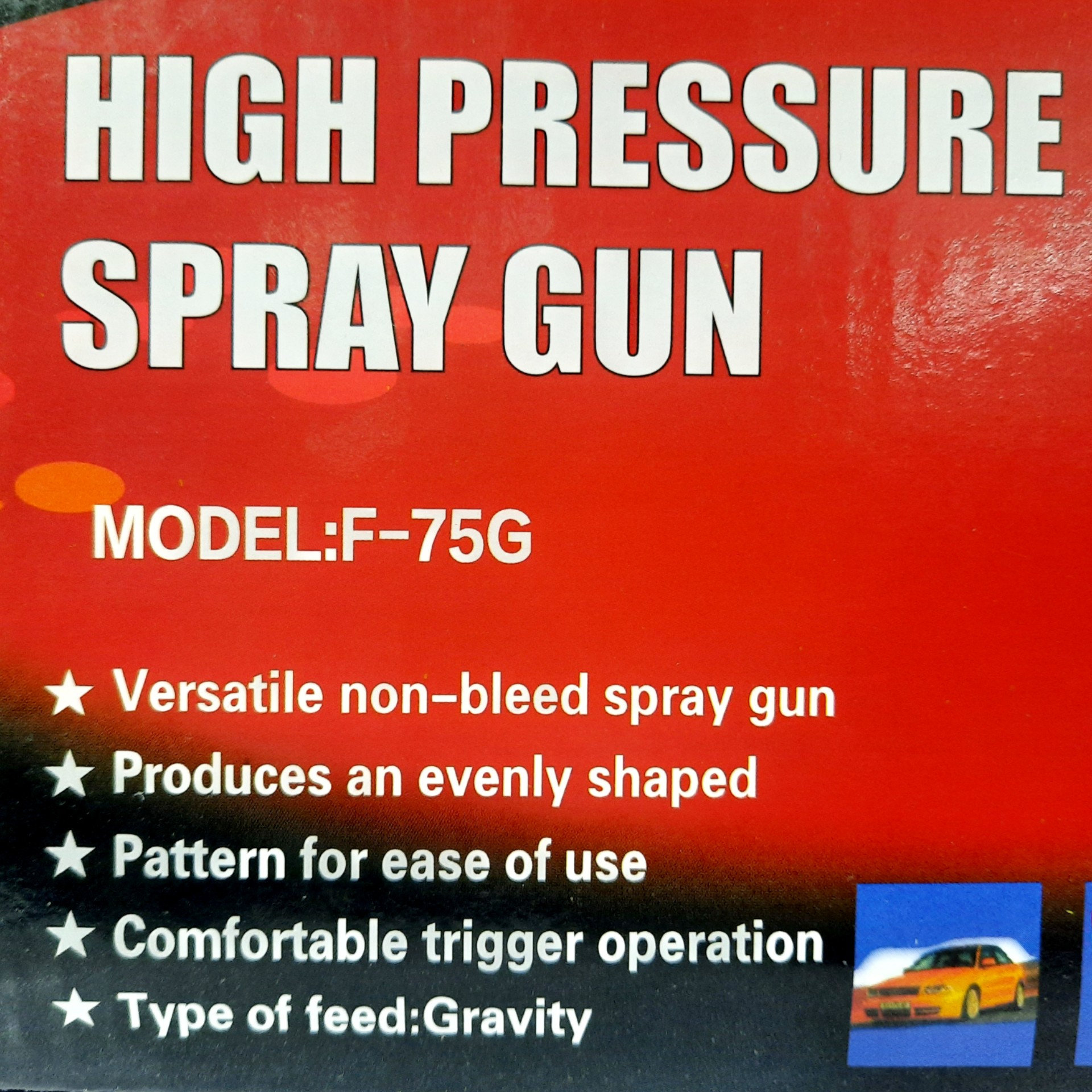 Spray Gun F-75G Lazaro Primero 5
