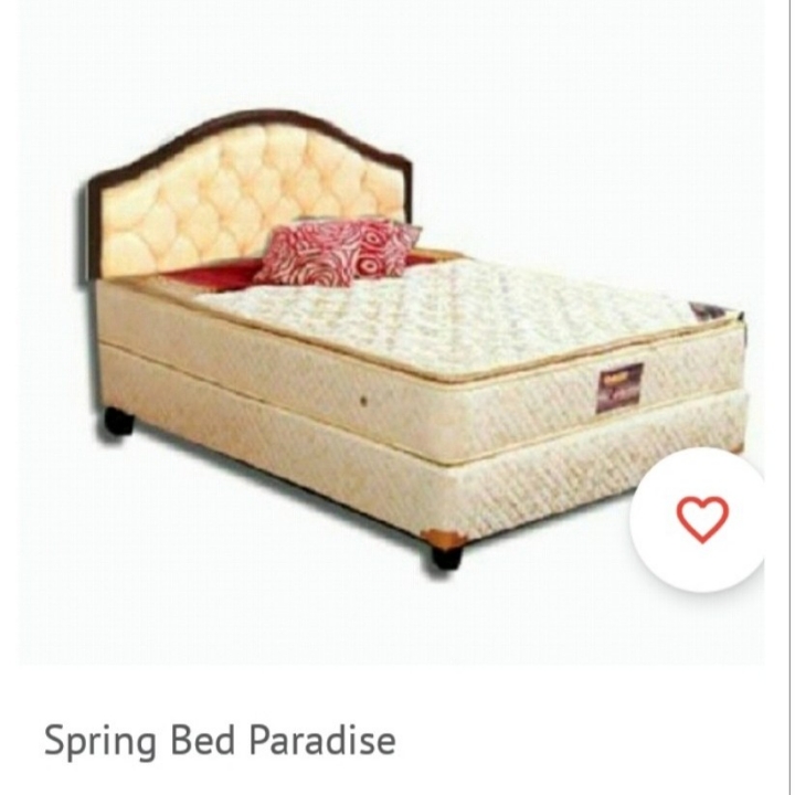 Springbed Paradise Ukuran 180 kali 200 Sandaran