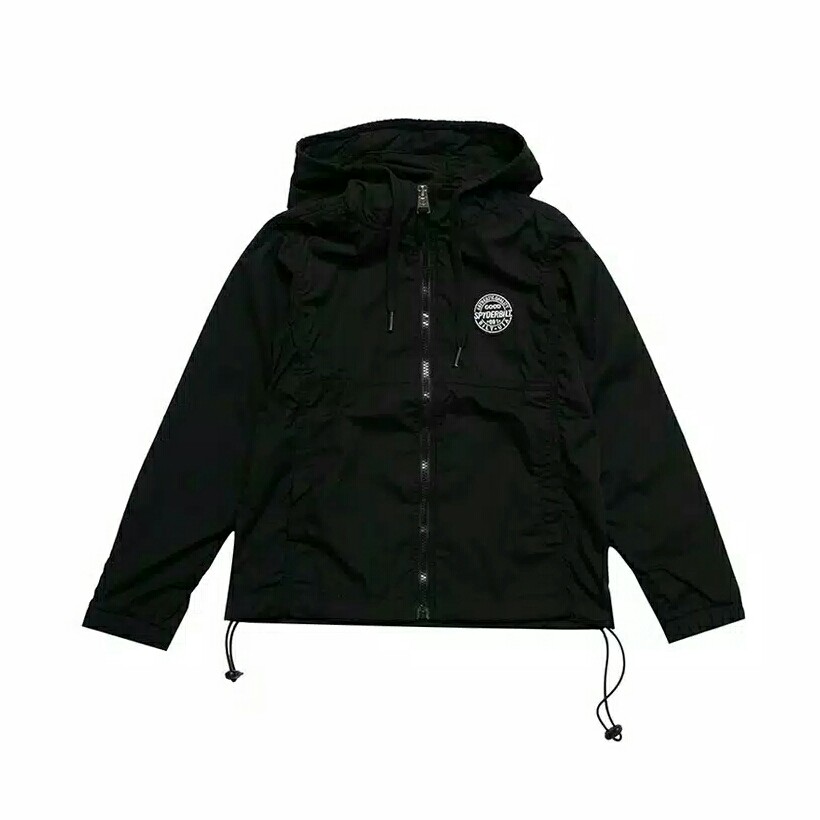 Spyderbilt Jaket Anak Hitam TOLUS KJCK010-BLK Planetsurf