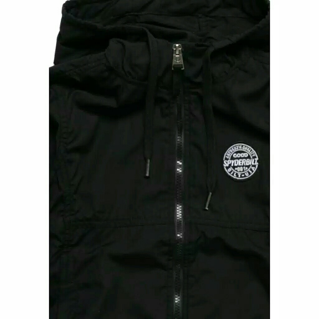 Spyderbilt Jaket Anak Hitam TOLUS KJCK010-BLK Planetsurf 3