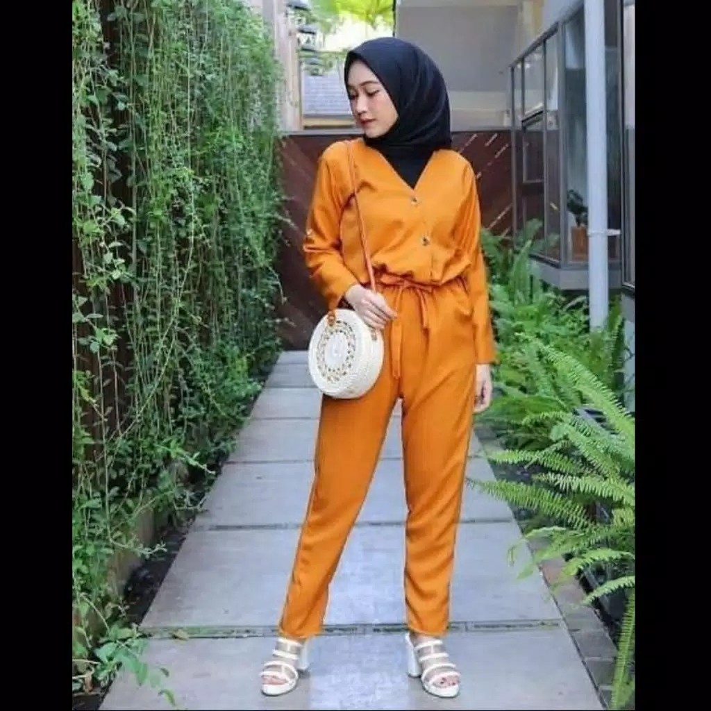 Squilby Js Jumpsuit  Baju Muslim Wanita 3