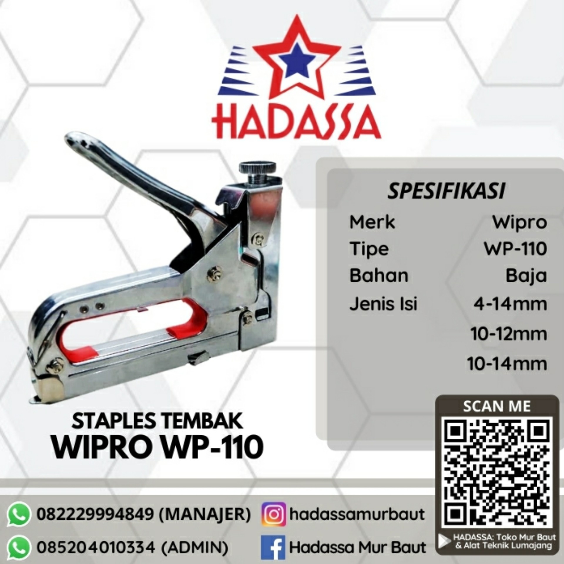 Staples Tembak Wipro WP-110