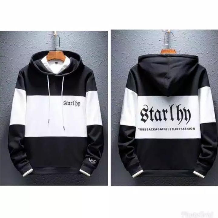 Star sweater hoodie pria 2