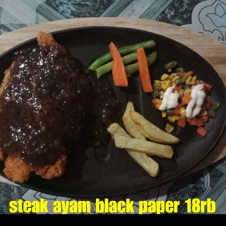 Steak Ayam Blackpaper