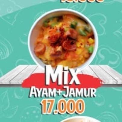 Steak Ayam Mix Jamur