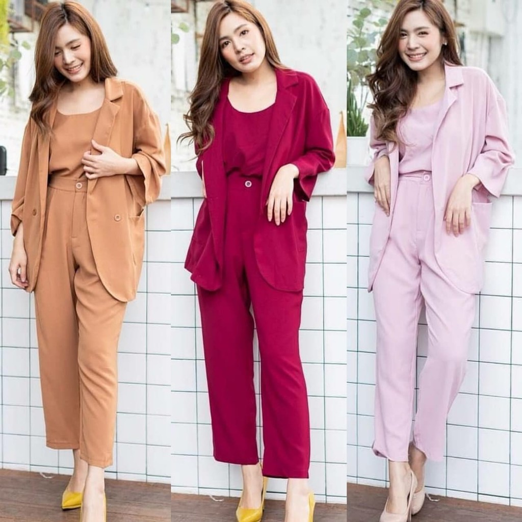 Stella Set  Setelan Baju Wanita