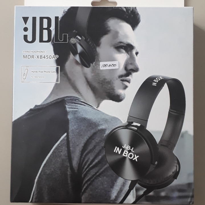 Stereo Headphones JBL MDR-XB450AP