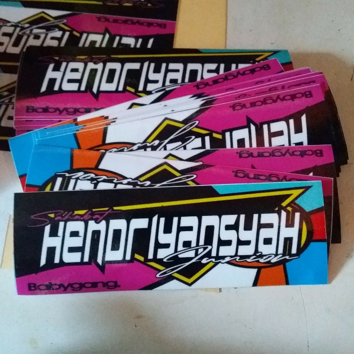 Sticker Sahabat Hendriyansyah Junior