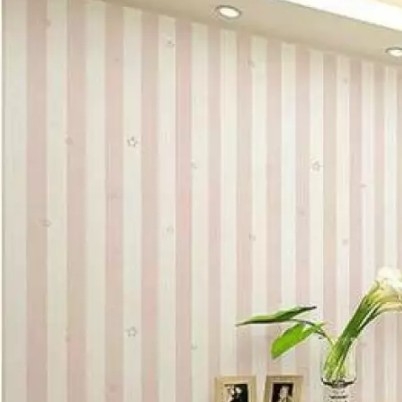 Sticker Wallpaper- Pink Bintang Isi 5 Roll 45cmx10m 2