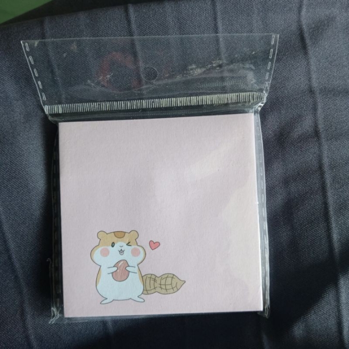 Sticky Notes Hamster Lucu 3