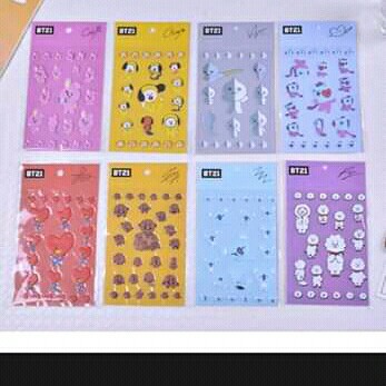 Stiker bt21