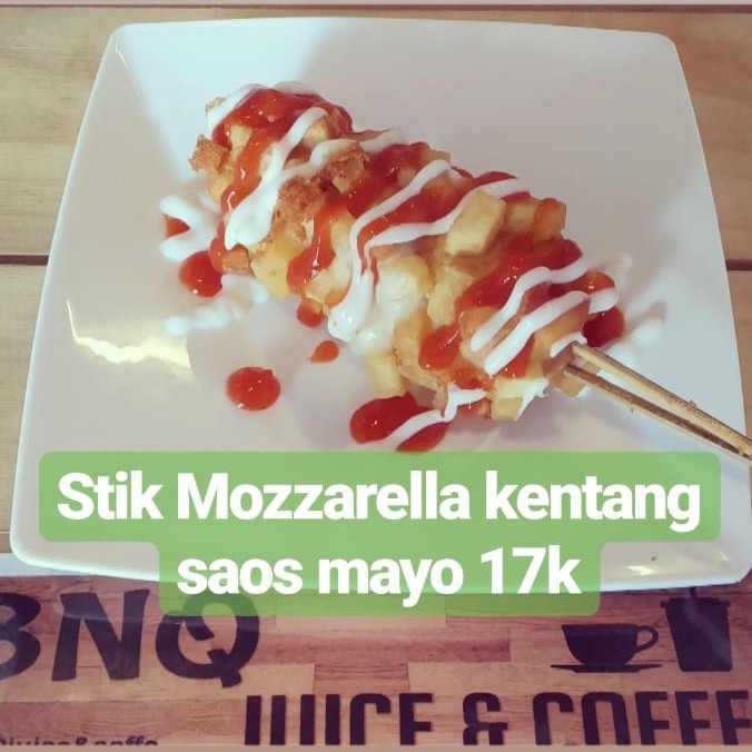 Stil Mozzarella Kentang Saos Mayo