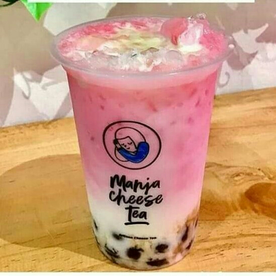 Strawberry Boba Cheese 