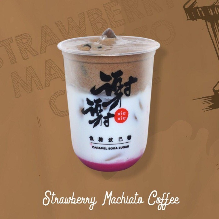 Strawberry Machiato Coffee 