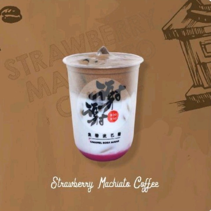 Strawberry Machiato Coffee