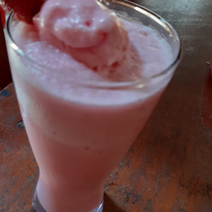 Strawberry float