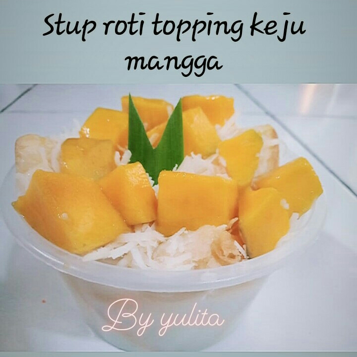 Stup Roti Topping Keju Mangga