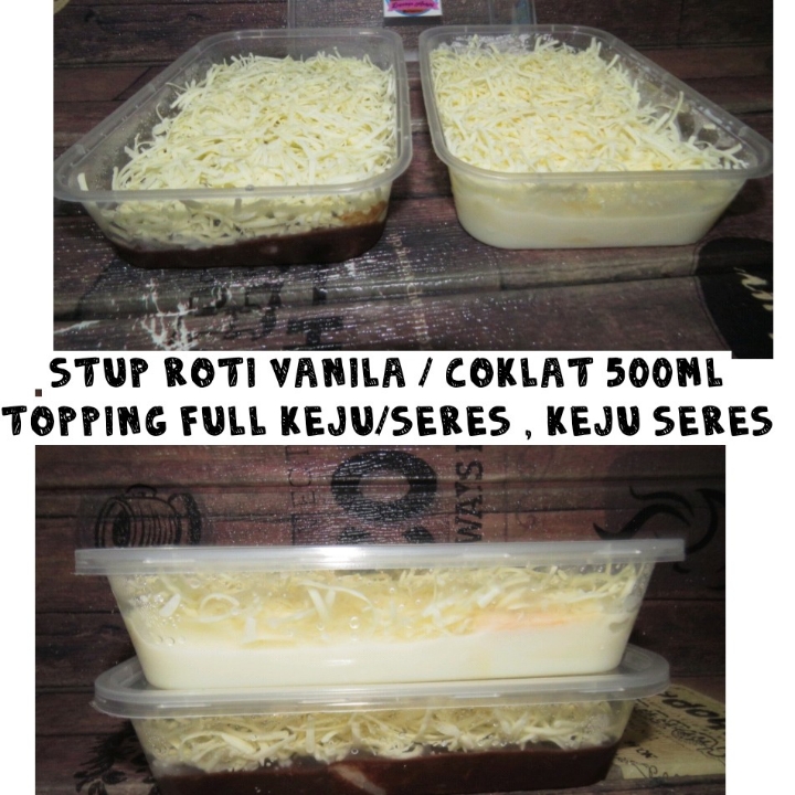 Stup Roti Vanila - Coklat Lumer 500ml