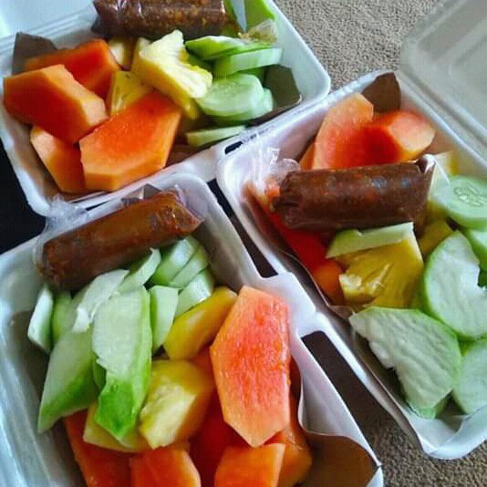 Sudah Ready Ya Rujak Buah Bumbu Kacang