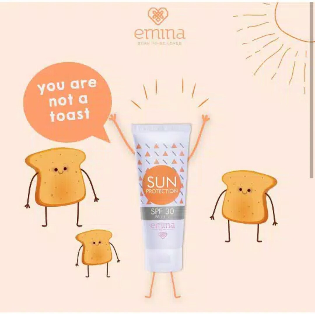 Sunblock Emina Sun Protection SPF 30 Sunblock Wajah 3