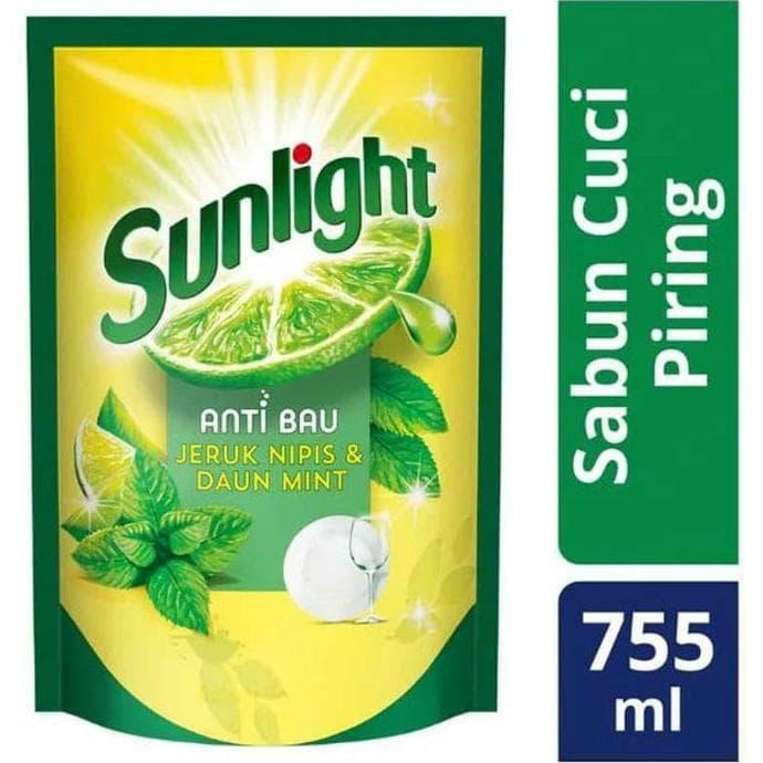 Sunlight Jeruk Nipis Daun Mint 755ml