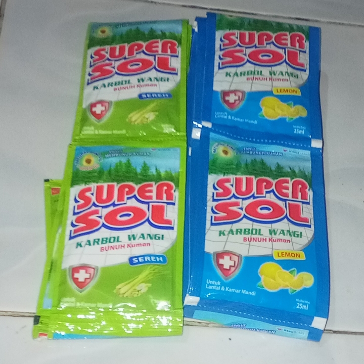 Super Sol Karbol Wangi 25 ml