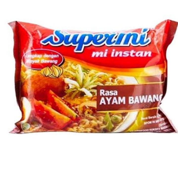 Supermie Mie Ayam Bawang 70 gr