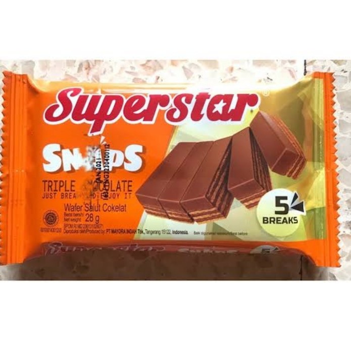 Superstar Snapatriple Chocolate 28 G