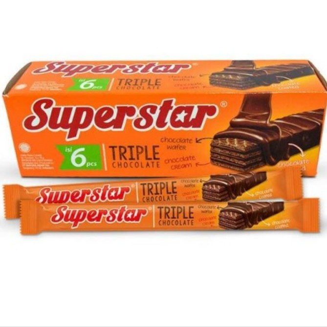 Superstar Triple Chocolate 18 G