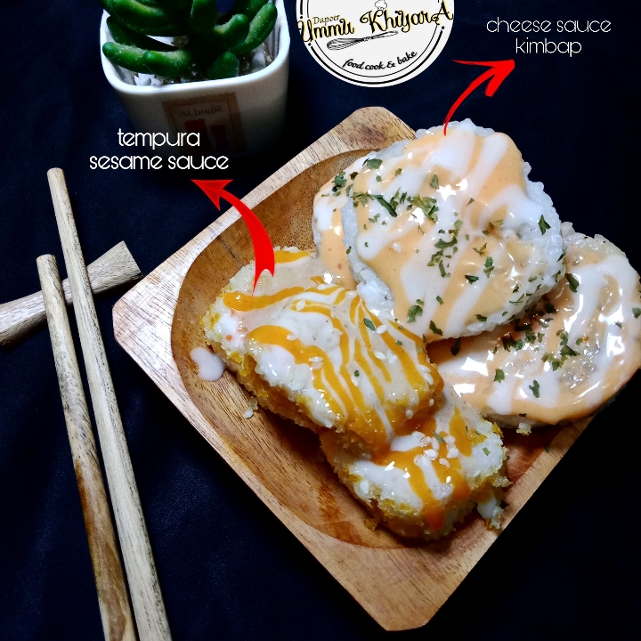 Sushi Gulung Cheese Sauce