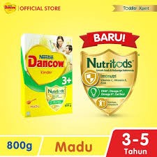 Susu - Dancow 3 plus susu bubuk nutrilon madu 800g