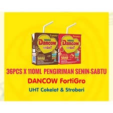 Susu - Dancow susu cair 110ml x4pcs