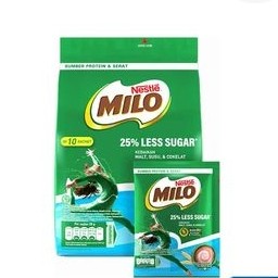 Susu - Milo Healty drink less sugar aktiv-Go 10x28gr