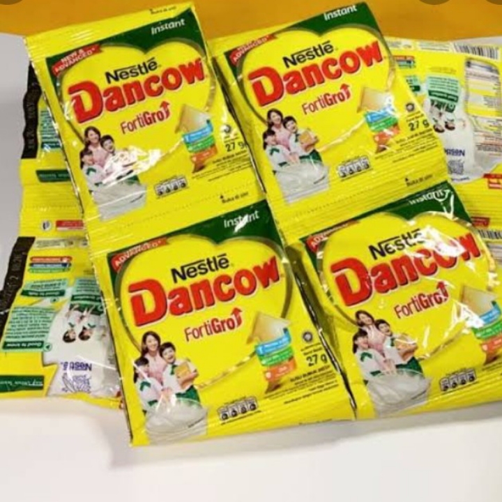 Susu Dancow Fortigrow Sachet 27 gram Bubuk