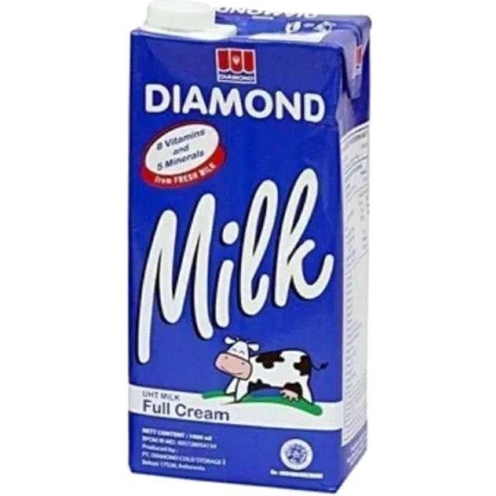 Susu Diamond Full Cream 1lt