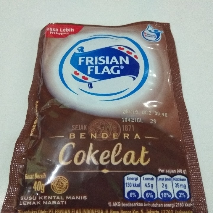 Susu Frisian Flag Cokelat