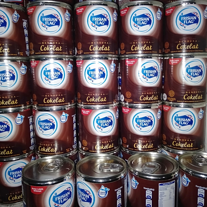 Susu Frisian Flag Coklat