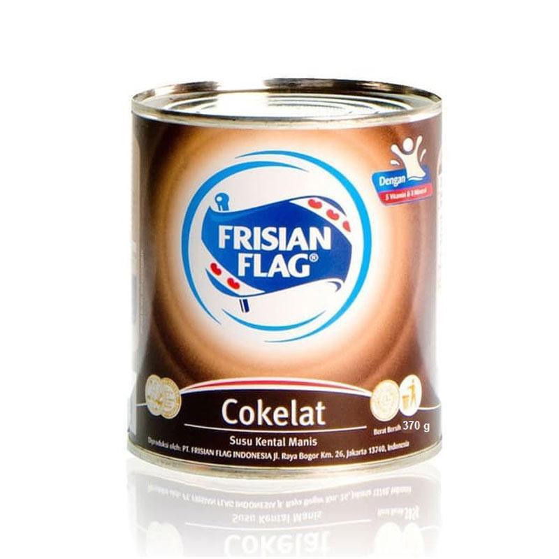 Susu Kaleng Frisan Flag Coklat 370g