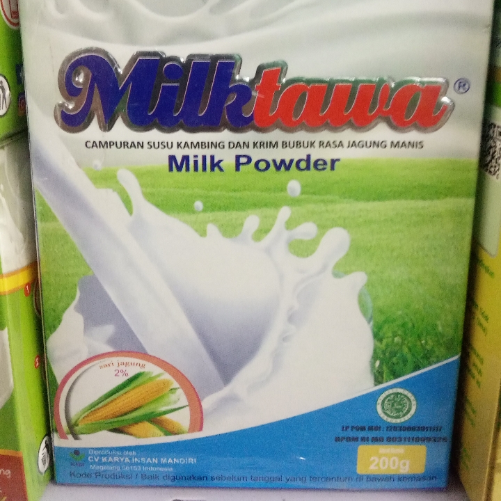 Susu Kambing Milk Tawa