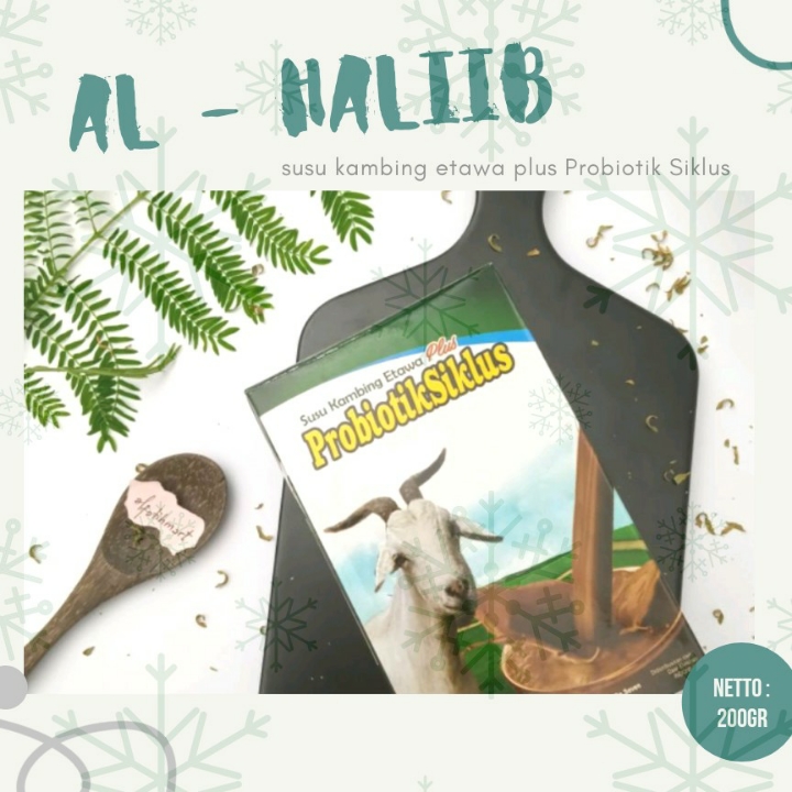 Susu Kambing Probiotik Alhaliib 200gr