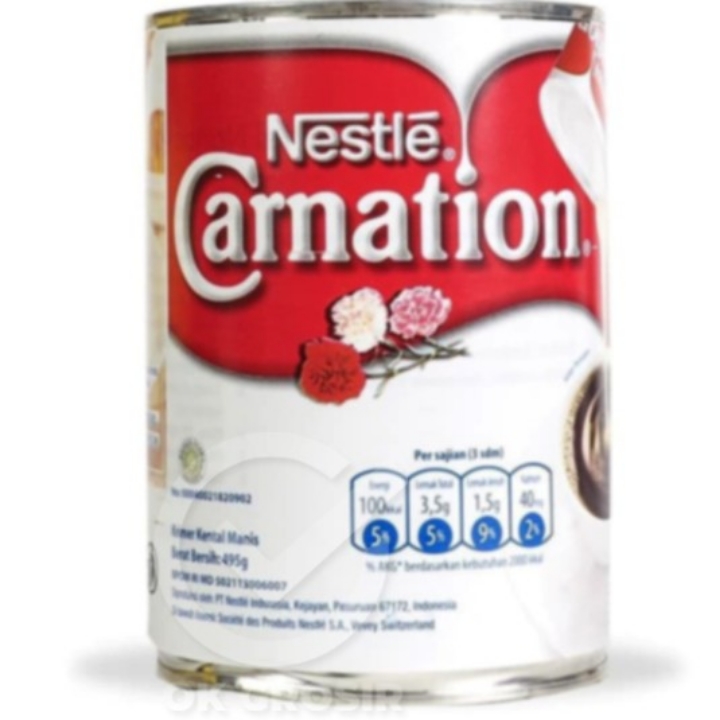 Susu Kental Manis Carnation 495gr