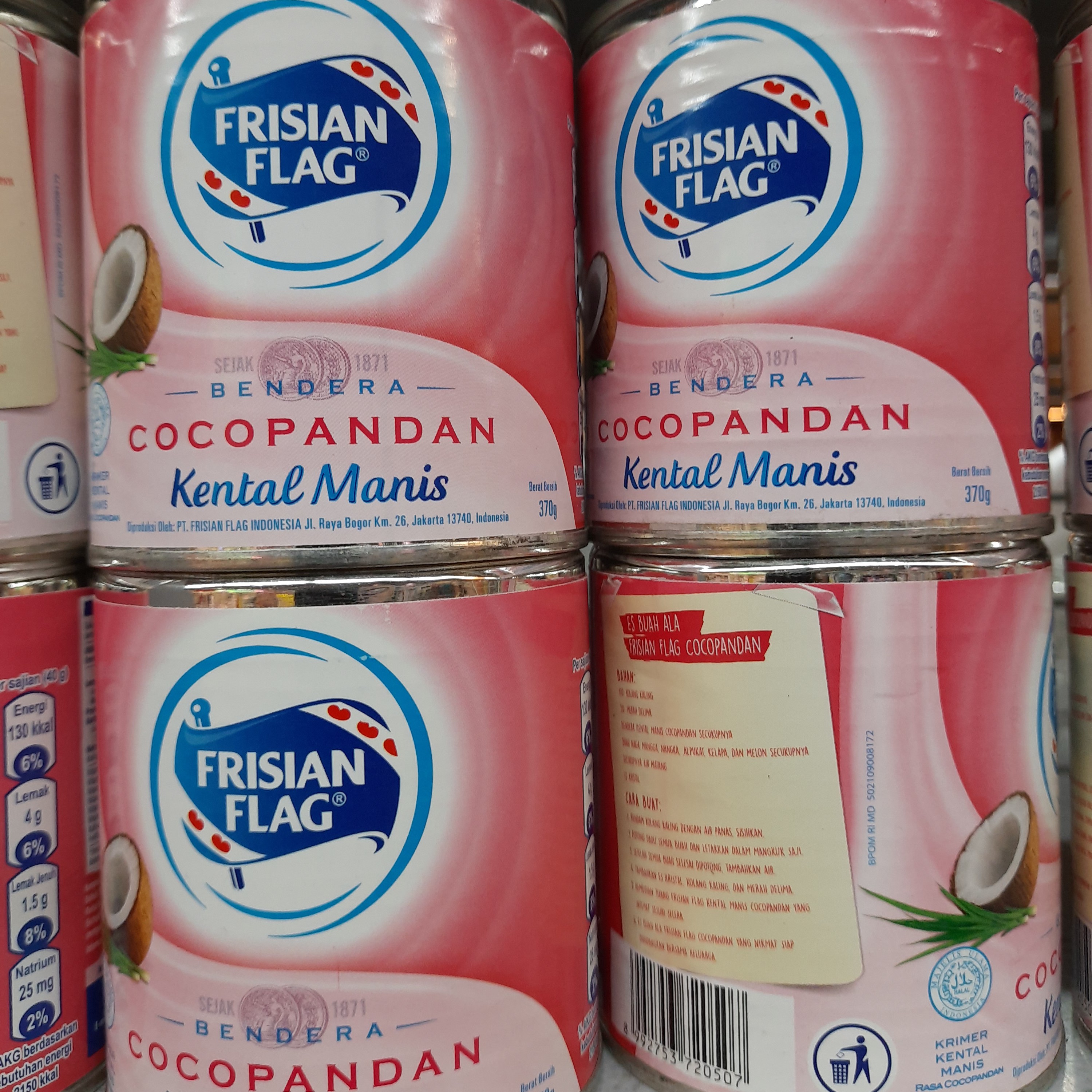 Susu Kental Manis Frisian Flag