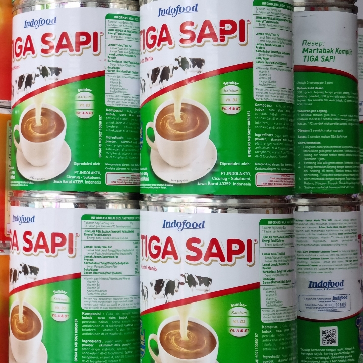 Susu Kental Manis Tiga Sapi