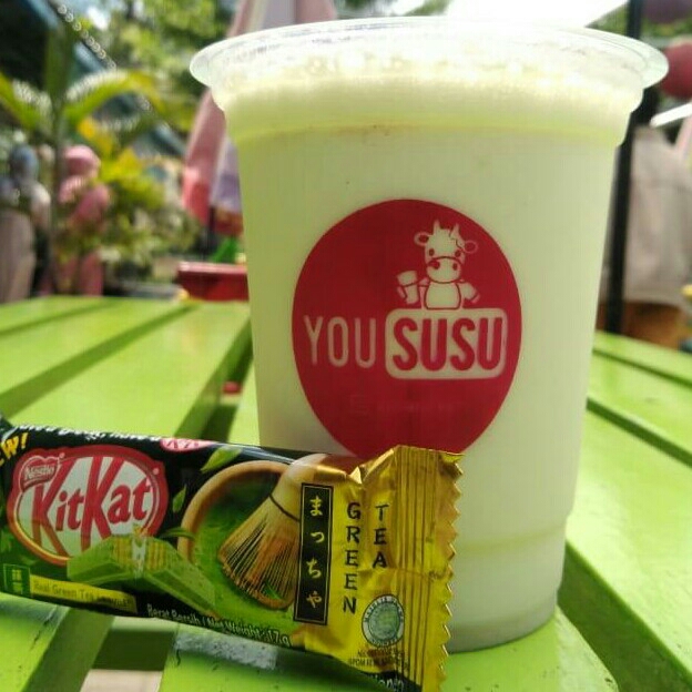 Susu Murni Kitkat Greentea 