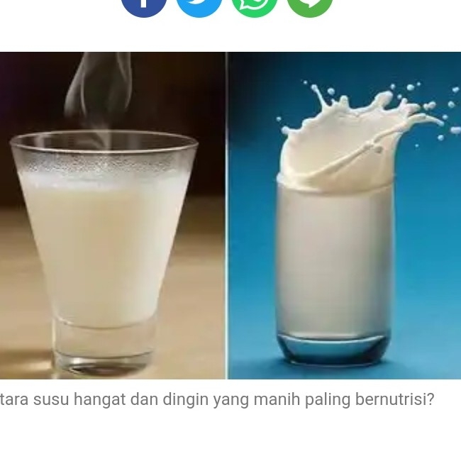 Susu Putih Panas