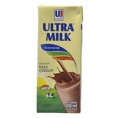 Susu Ultra Milk Coklat 200Ml